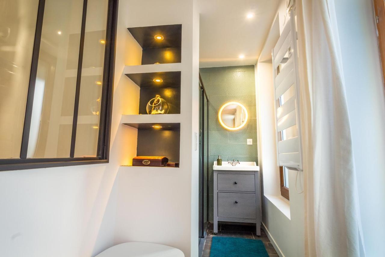 Sauna - Le Loft Des Remparts - Flobnb Laon Bagian luar foto